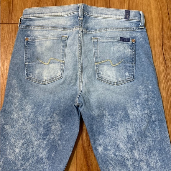 7 For All Mankind Josefina Skinny Boyfriend Jeans - Picture 7 of 14